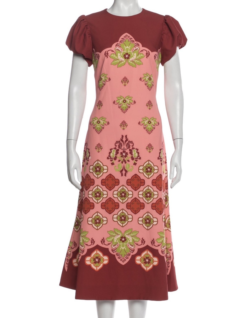 NWT | Mestiza New York Perla Flamingo Flourish Crew Neck Short Puff Sleeve